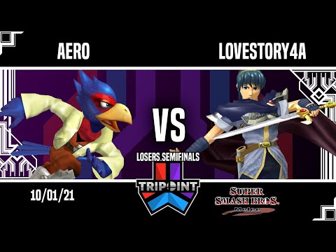 Tripoint Smash 114 - Losers Semifinals - Aero(Falco) Vs. lovestory4a(Marth)