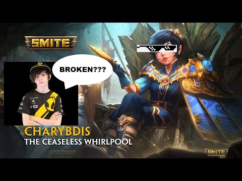 SMITE with Duck3y - Charybdis ADC - GM ranked 10 kill game??? - smite