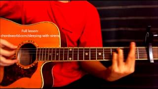 Free Now Chords "Sleeping With Sirens" ChordsWorld.com Guitar Tutorial
