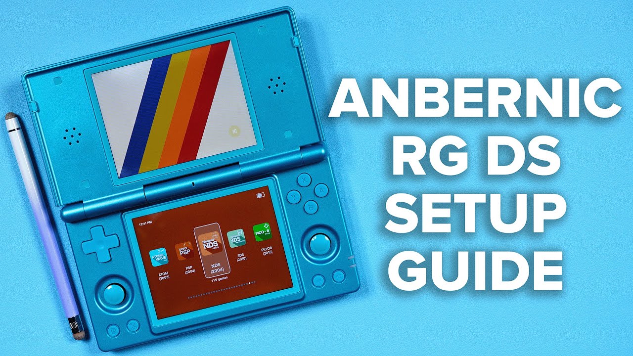 Anbernic RG DS Starter Setup Guide!