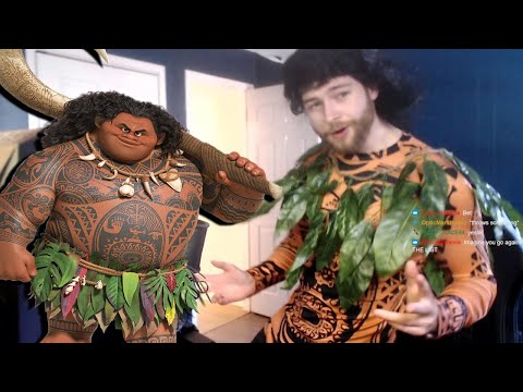 I PLAYED MAUI WITH A WHOLE MAUI COSPLAY! - Masters Ranked Duel - SMITE