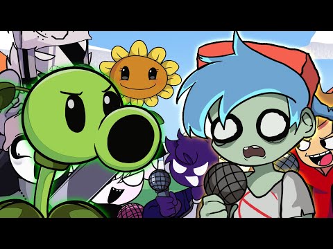 Friday Night Funkin’  (FNF) --  BLOOM N BRAINZ But Everyone Sings It (FNF VS Plants vs Zombies)