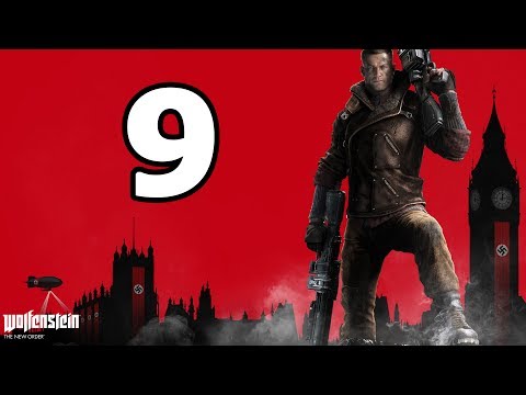 Wolfenstein: The New Order Walkthrough Part 9 - No Commentary Playthrough (PS4/Xbox One)
