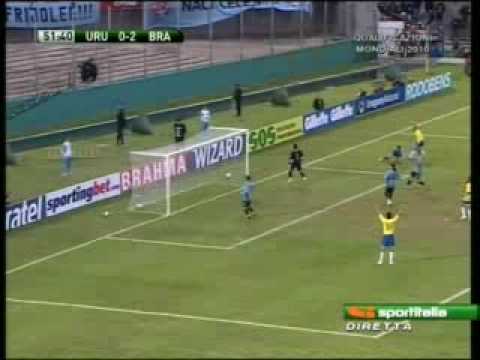 Uruguay - Brasile 0-4 del 06.06.2009