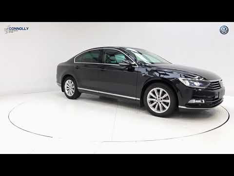 CMG VW SLIGO: 151LM457 VW Passat 1.6TDI Highline 120BHP Manual Black / Black Alcantara Leather