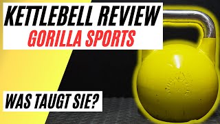 Competition Kettlebell Review Gorilla Sports - Wie gut sind die Kettlebells?