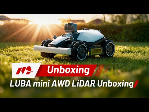 MamMotion belaidis vejos robotas LUBA mini AWD 1500 Lidar video