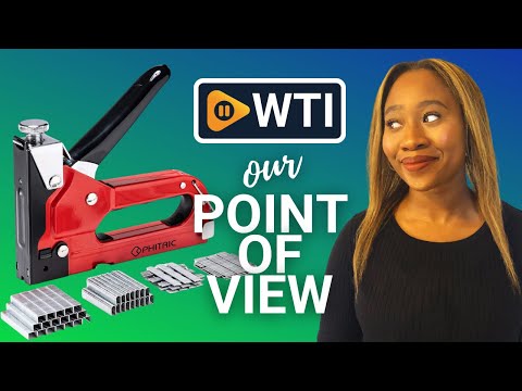 Upholstery Staple Guns - WTI product video review
