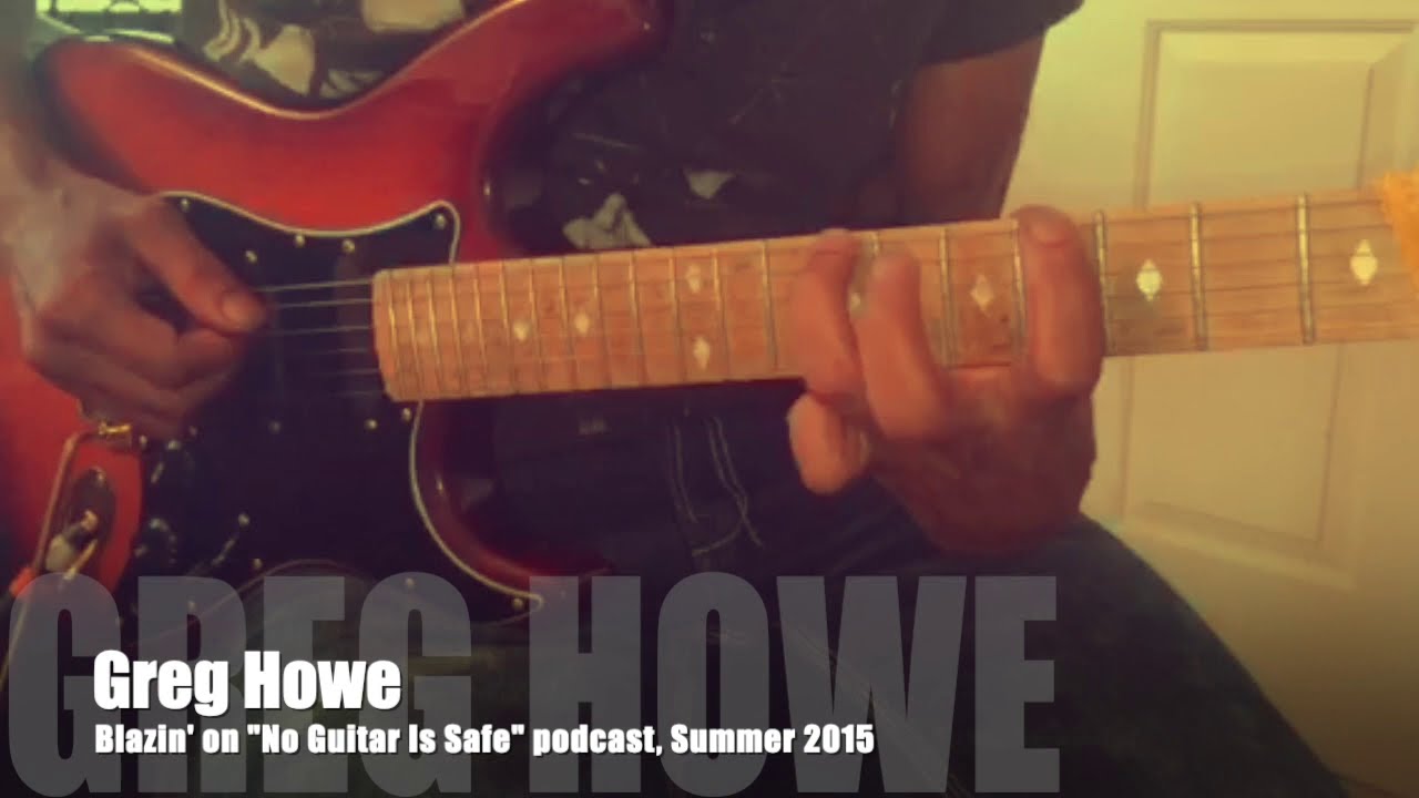 I asked Greg Howe to 'wail' for us. He delivered! - YouTube