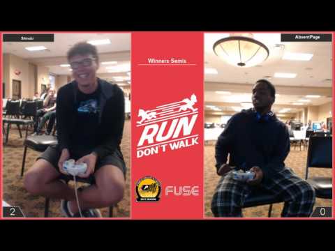 Run, Don't Walk | Shinobi vs. AbsentPage | W. Semis | Melee Singles
