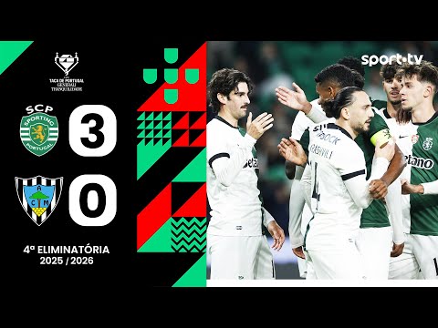 Sporting Clube de Portugal Lisabona 3-0 Atlético Clube Marinhense Marinha Grande