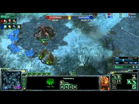 DuckloadRa (P) Vs mTwDimaga (Z) G4 - King of the hill series