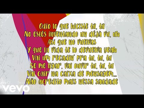 Emilia ft. Bianca - No Más/Já É Tarde (Letra/Lyrics)