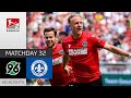 Darmstadt Promotion Denied Again | Hannover 96 - Darmstadt 2-1 | Highlights | MD 32 - Bundesliga 2