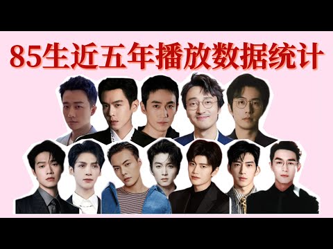 85生近五年播放数据统计：资源层次分明，有的天上，有的地下