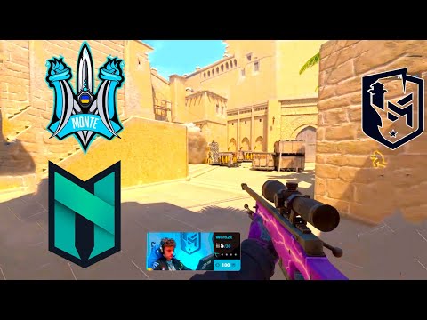 Monte vs Nexus - Highlights – PGL CS2 RMR EU 2