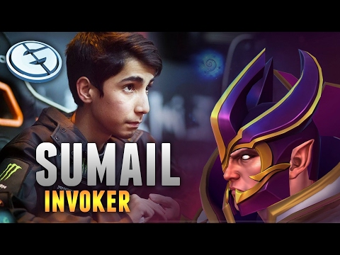 Sumail Invoker — Highlights — Gameplay 7.01 — Dota 2 (2017)