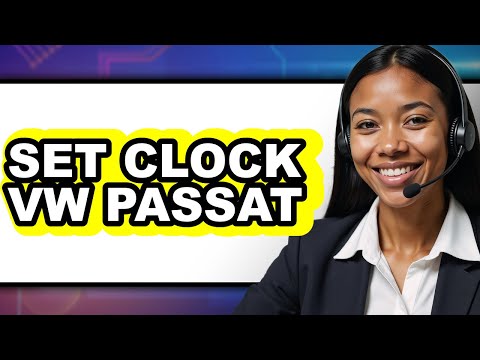 How to Set Clock on VW Passat - Step By Step