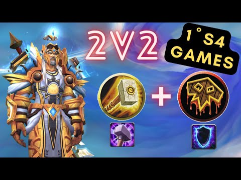 Ret Paladin + Enhancement Shaman 2v2 Arenas Solo Queue LFG | WOW 9.2.5 Season 4 PVP
