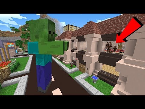 DEV ZOMBİ ŞEHRE SALDIRIYOR! 😱 - Minecraft
