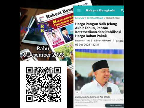 Top News Koran RB, Rabu, 6 Desember 2023