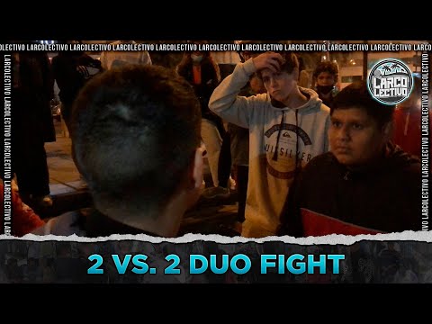 RICHIE & VOKBULARIO vs NINO & PIER - RONDA 1 | 🌴 LARCOLECTIVO 🔥 DUO FIGHT  2 vs. 2
