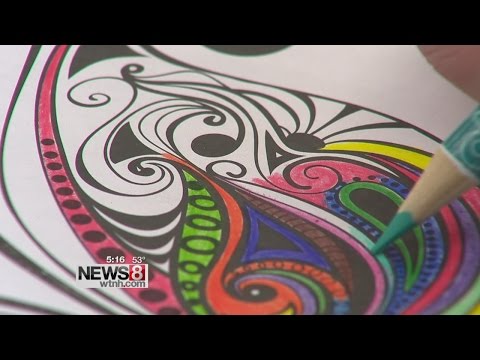 Therapeutic benefits to adult coloring books