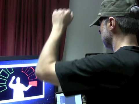 Aris Lanaridis - Playing with Kinect & NI Mate