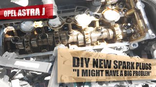 Simple spark plug job, what could go wrong? well, in my case something is not right..