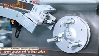 Spray Filling, Labeling and  Cartoning Production Line