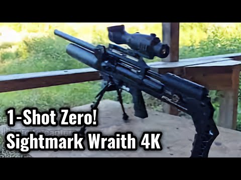 Sightmark Wraith 4K 1 Shot Zero | FX Maverick Sniper .25