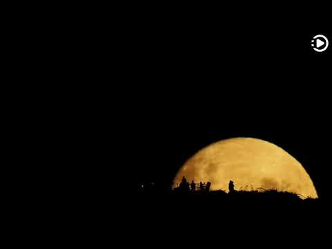 APOD: 2021-10-10 - Full Moon Silhouettes (Narrated by Brian)