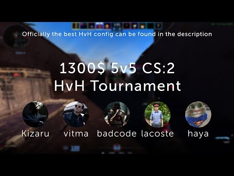 #CS2 5v5 HvH Tournament Prize 1300$ for Winners [Full Games in Final and Semifinal] ft. Neverlose.cc