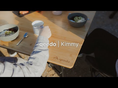 qeedo | Kimmy - Der robuste und langlebige Campingtisch - Teaser
