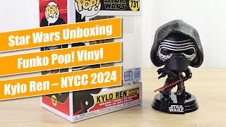 Funko Pop! Vinyl NYCC Exclusive Kylo Ren Supreme Leader (731) - Star Wars Unboxing