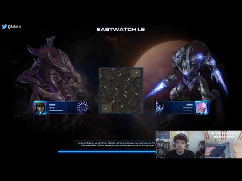 StarCraft 2 LotV - 1v1 Artosis' Games of SC:2 LotV (P) vs Barcode (Z) East Watch