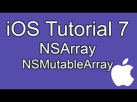 Ios Tutorial Part 7 Nsarray Nsmutablearray