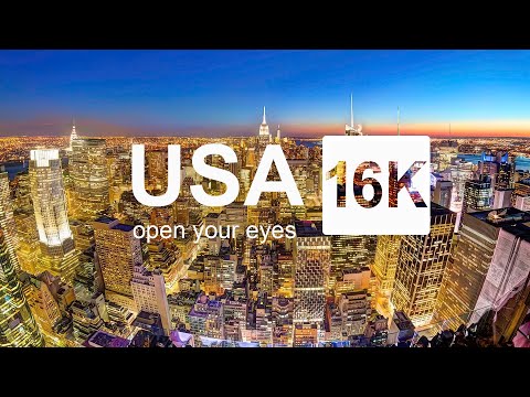 United States of America in 16K SUPER ULTRA-HD | World’s Biggest GDP (60 FPS)