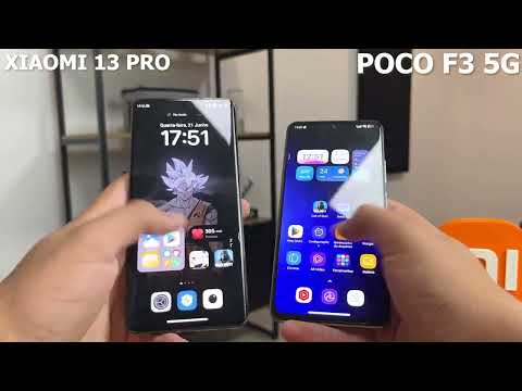 POCO F3 5G VS XIAOMI 13 PRO 5G - FIRST SPEED TEST