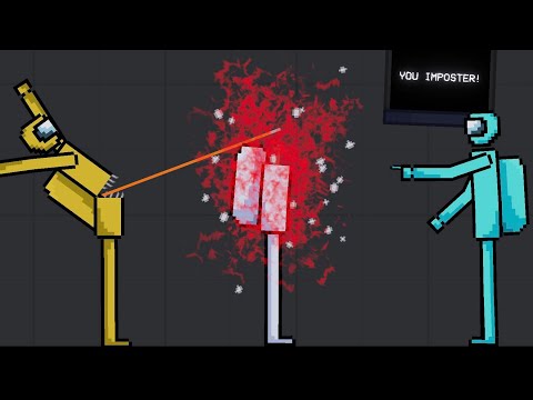 The Crew Fights Back Against An Impostor Among Us in People Playground