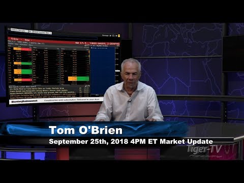 September 25th 4PM ET Market Update with Tom O'Brien on TFNN