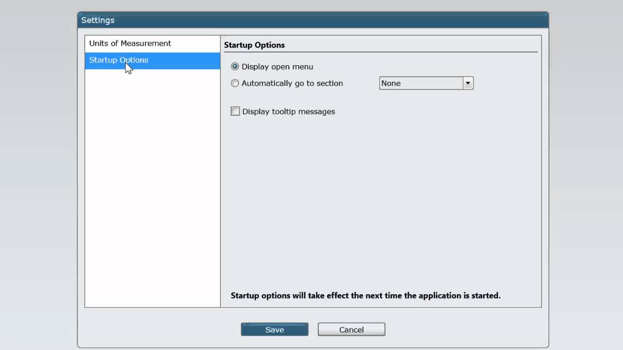FSDATA Desktop Tutorial: Program Settings/Preferences