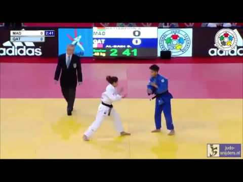 Judo 2014 Grand Slam Paris: Ratiarison (MAD) - Al-Badi (QAT) [-48kg]