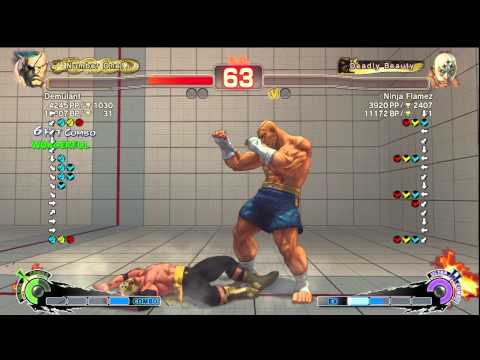 Demulant [Sagat] VS Ninja Flamez [El Fuerte] - AE2012 HD 720p