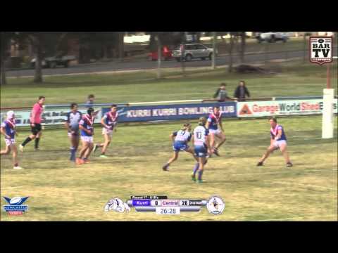 2014 Real NRL Round 17 Under 18's Highlights - Kurri Kurri v Central