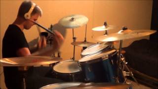 Taylor Atwood - Miss May I - Porcelain Wings Drum Cover