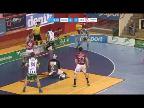 Highlights 4.ČF: FbŠ Bohemians - ACEMA Sparta Praha 4:6