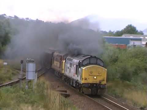 37410+37682 Fort William 7D60 1500 Fort William Jn Yard - Mossend Yard 30 August 1999