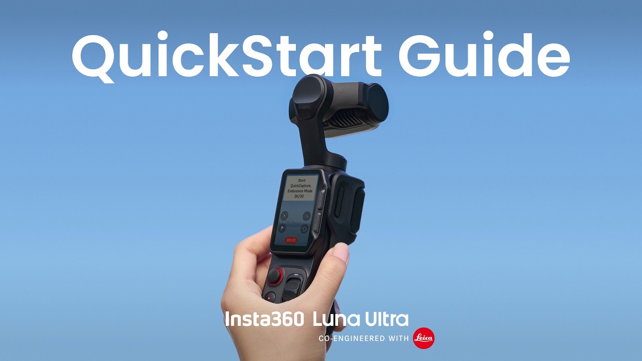 Insta360 Luna Ultra - How to Use & QuickStart Guide
