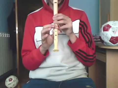 Notas para flauta (ES): Himno del Athletic, notas para flauta